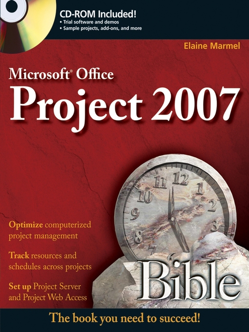 Cover image for Microsoft Project 2007 Bible